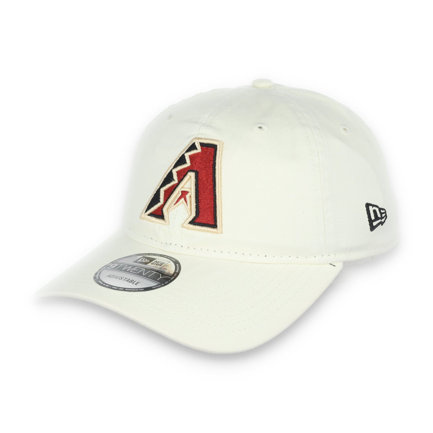 New Era Arizona Diamondbacks Core Classic 2.0 9Twenty Adjustable Hat-Ivory