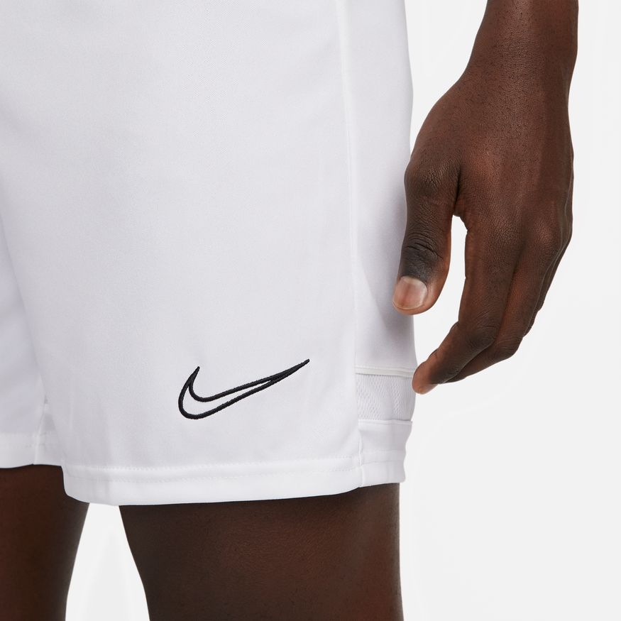 Nike Dri-FIT Academy Men's Knit Soccer Shorts-WHITE