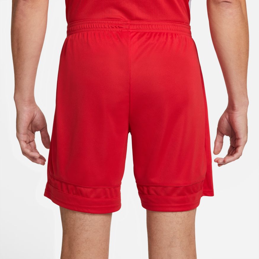Nike Dri-FIT Academy Men's Knit Soccer Shorts-UNIVERSITY RED/WHITE