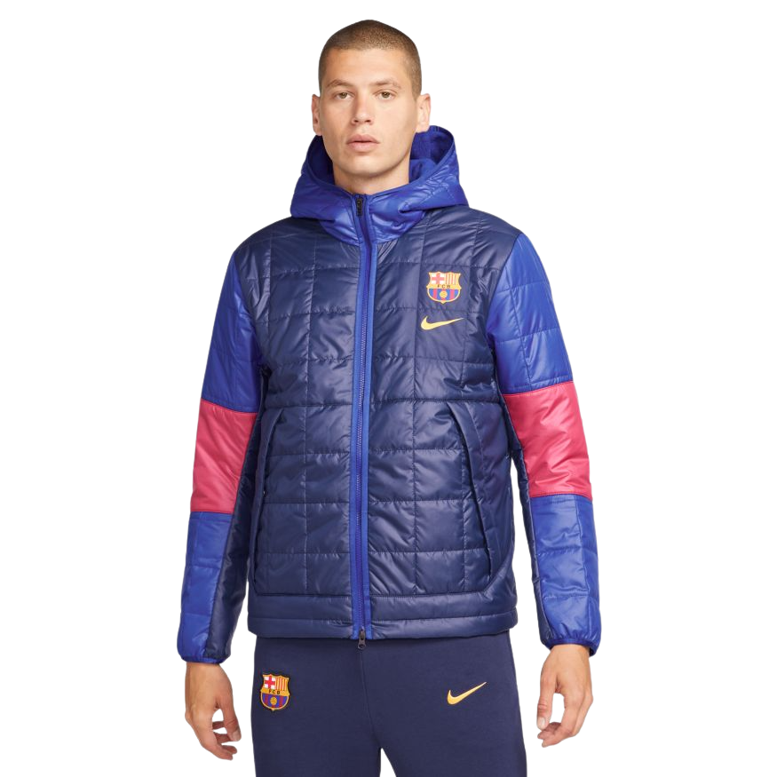 FC Barcelona Synthetic-Fill Men's Fleece Jacket