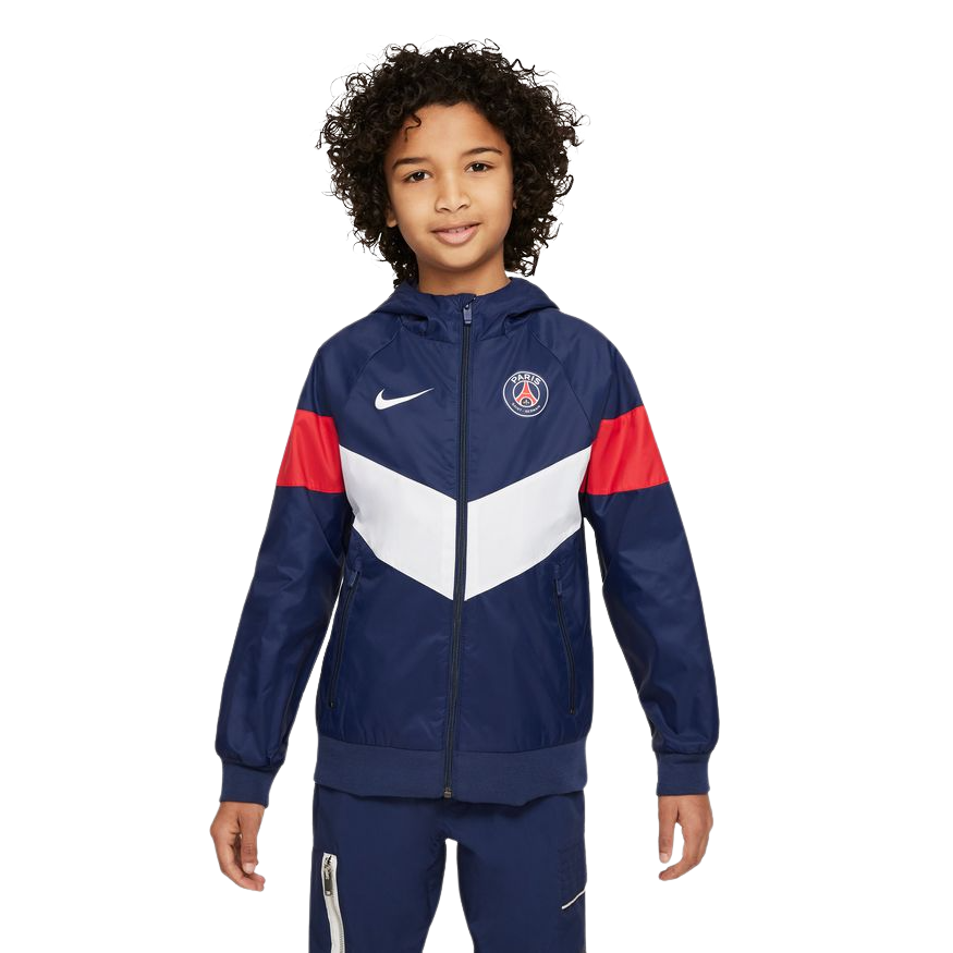 Paris Saint-Germain Big Kids' Hooded Jacket