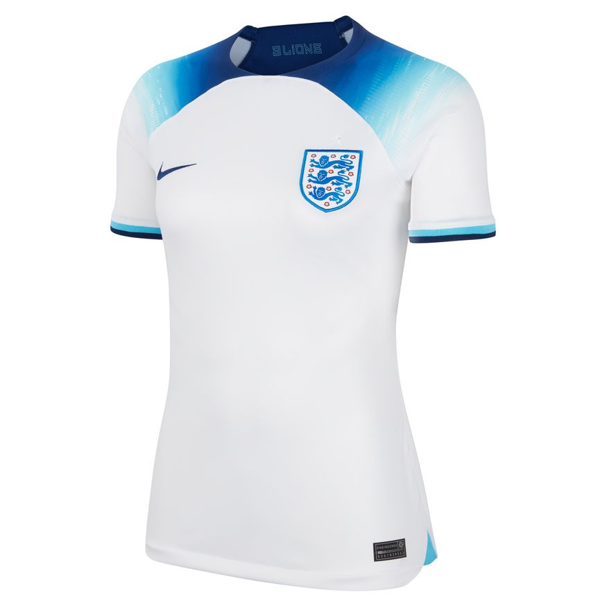 NIKE WOMENS ENGLAND HOME STADIUM JERSEY 2022