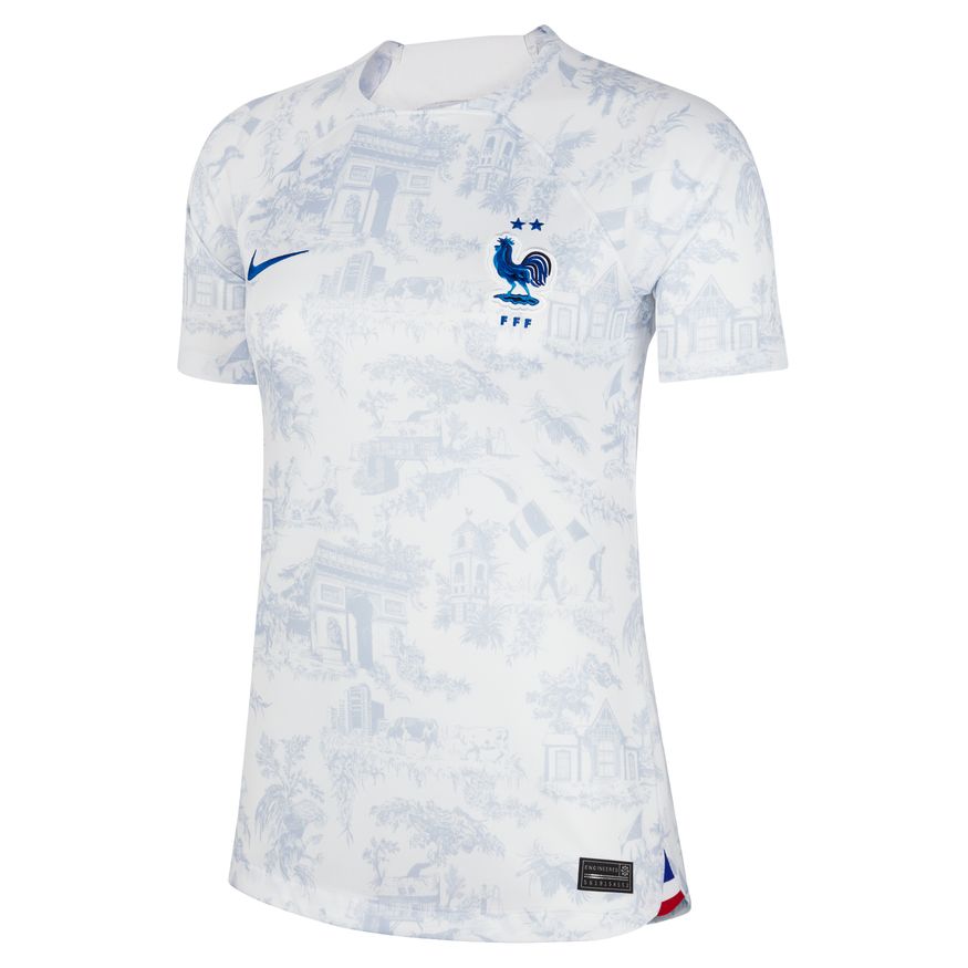 NIKE WOMENS FRANCE AWAY STADIUM JERSEY 2022