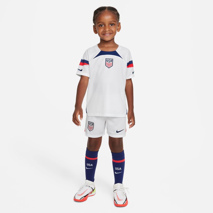 Nike Little Kid's U.S. Home Soccer Kit 2022/23