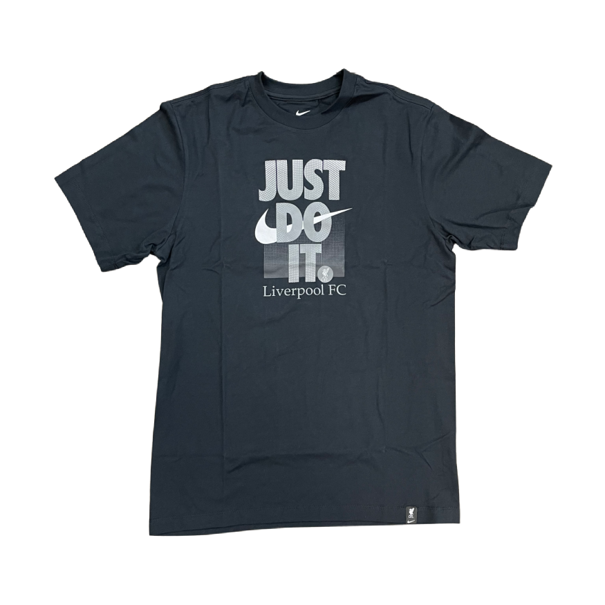 Nike Liverpool FC Just Do It T-Shirt-Black