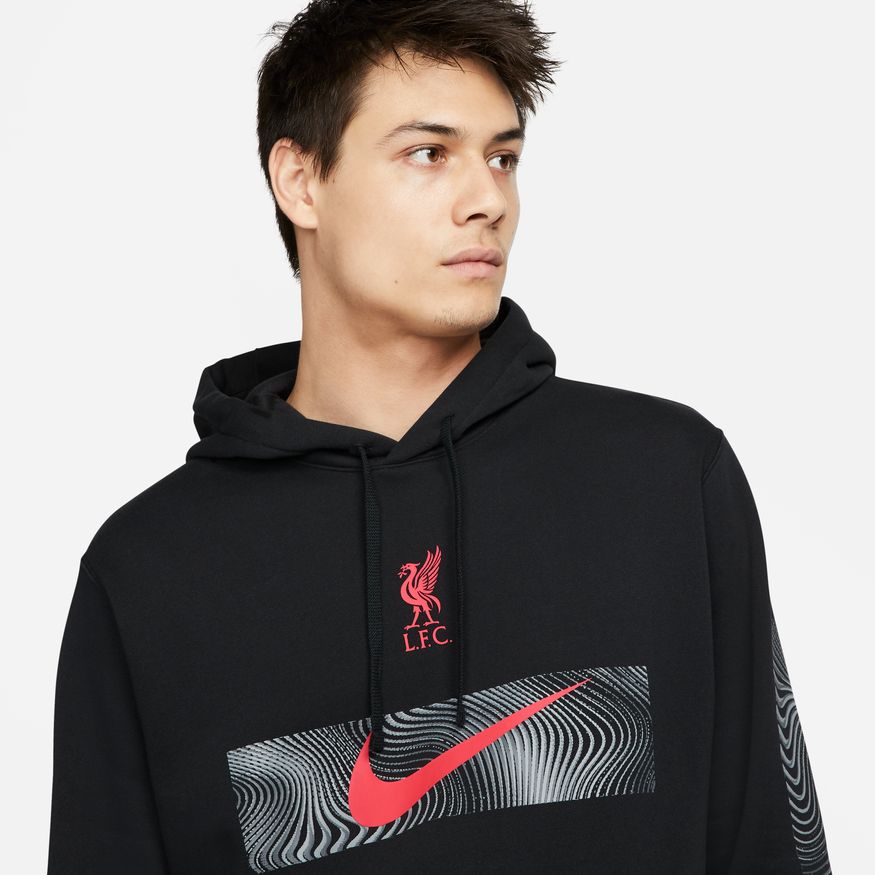 Nike Men'sLiverpool FC Away Club Fleece Pullover Hoodie