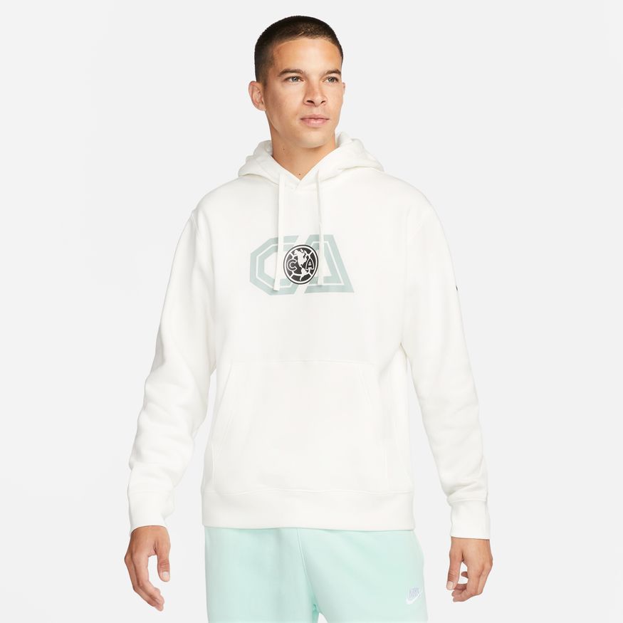 Nike Club América Club Fleece Men's Pullover Hoodie