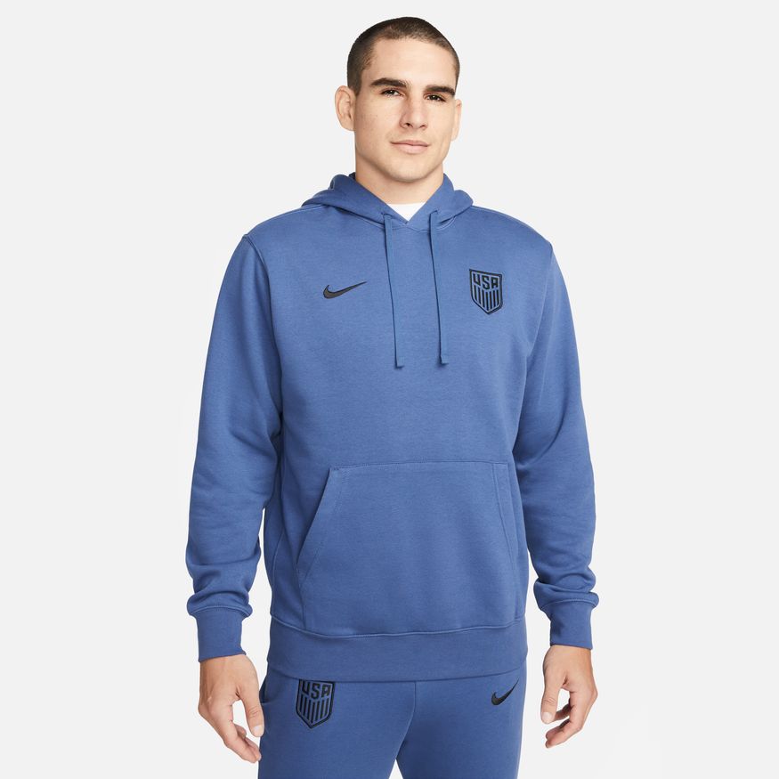Nike Men's Club Fleece Pullover Soccer Hoodie