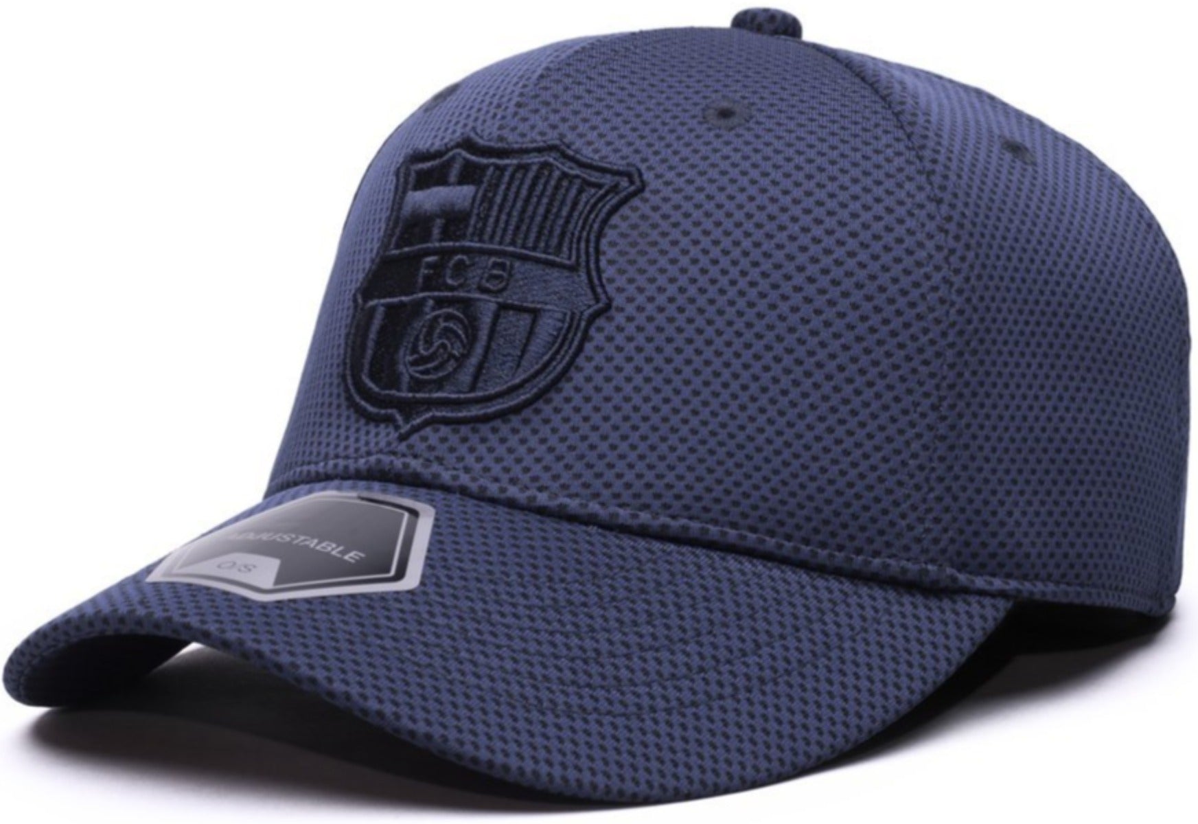 FI COLLECTIONS BARCELONA TROPHY ADJUSTABLE HAT-NAVY/BLACK