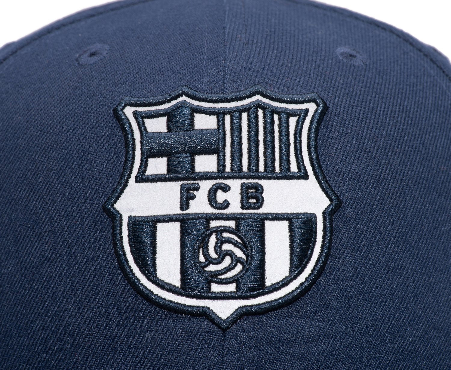 FI COLLECTIONS BARCELONA BRAVEHEART SNAPBACK HAT-NAVY/WHITE