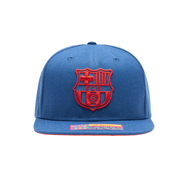 Fan Ink FC Barcelona Crayon Snapback Hat