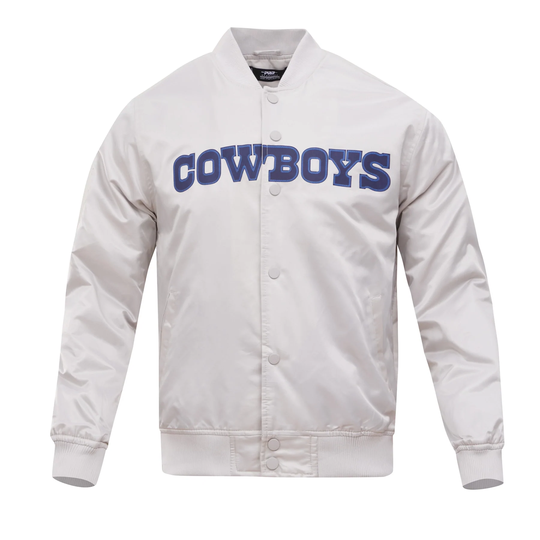 PRO STANDARD DALLAS COWBOYS BIG LOGO SATIN JACKET