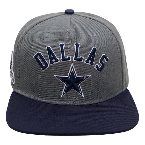 PRO STANDARD DALLAS COWBOYS STACKED LOGO SNAPBACK HAT