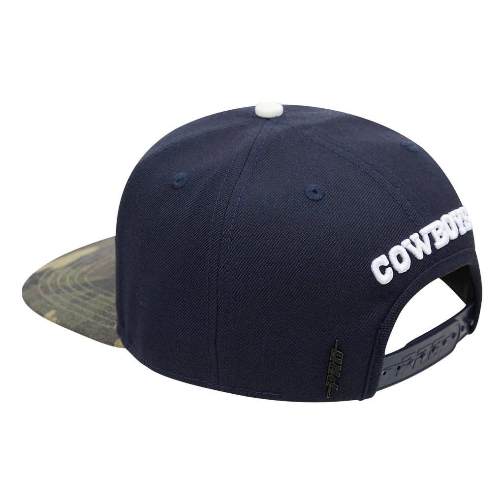 PRO STANDARD DALLAS COWBOYS LOGO SNAPBACK HAT- CAMO