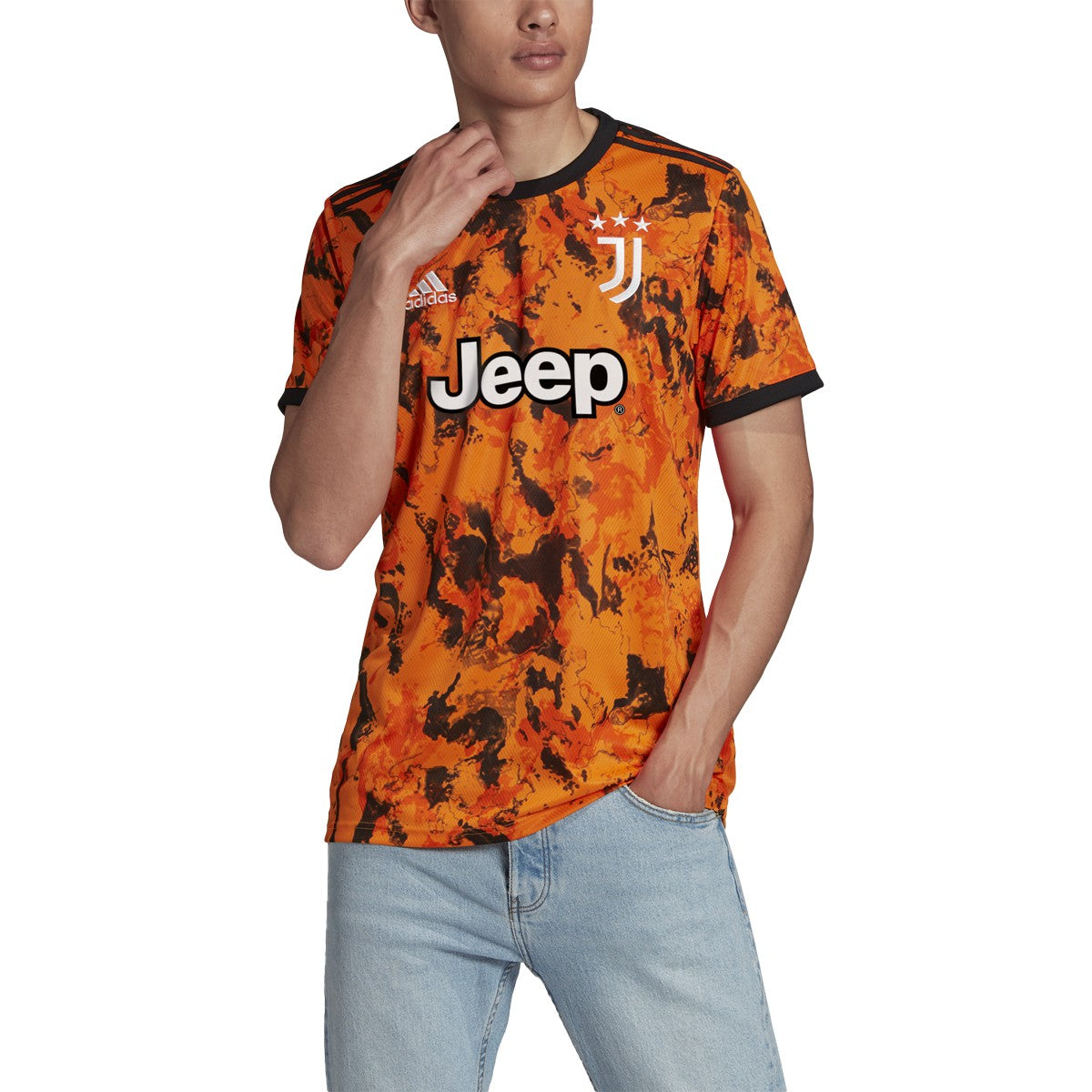 ADIDAS JUVENTUS 3RD STADIUM JERSEY 20/21-BAHIA ORANGE