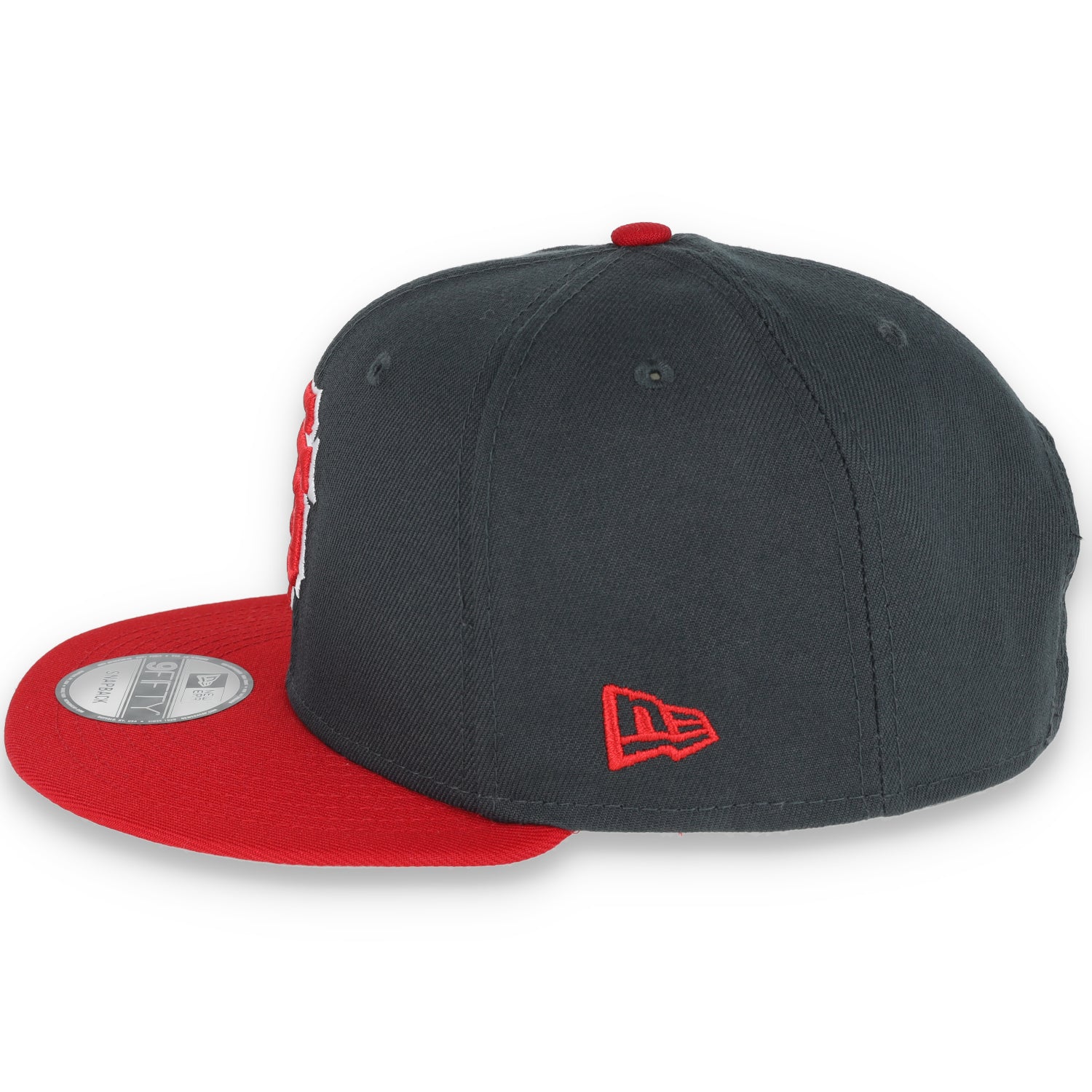 New Era San Francisco Giants 2-Tone Color Pack 9FIFTY Snapback Hat-Grey/Scarlet