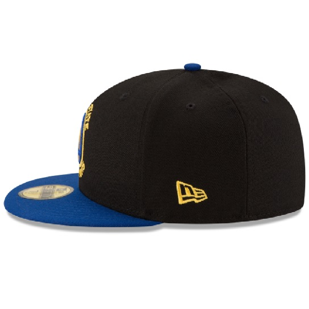 GOLDEN STATE WARRIORS NEW ERA 2TONE OTC FITTED HAT-BLACK/BLUE