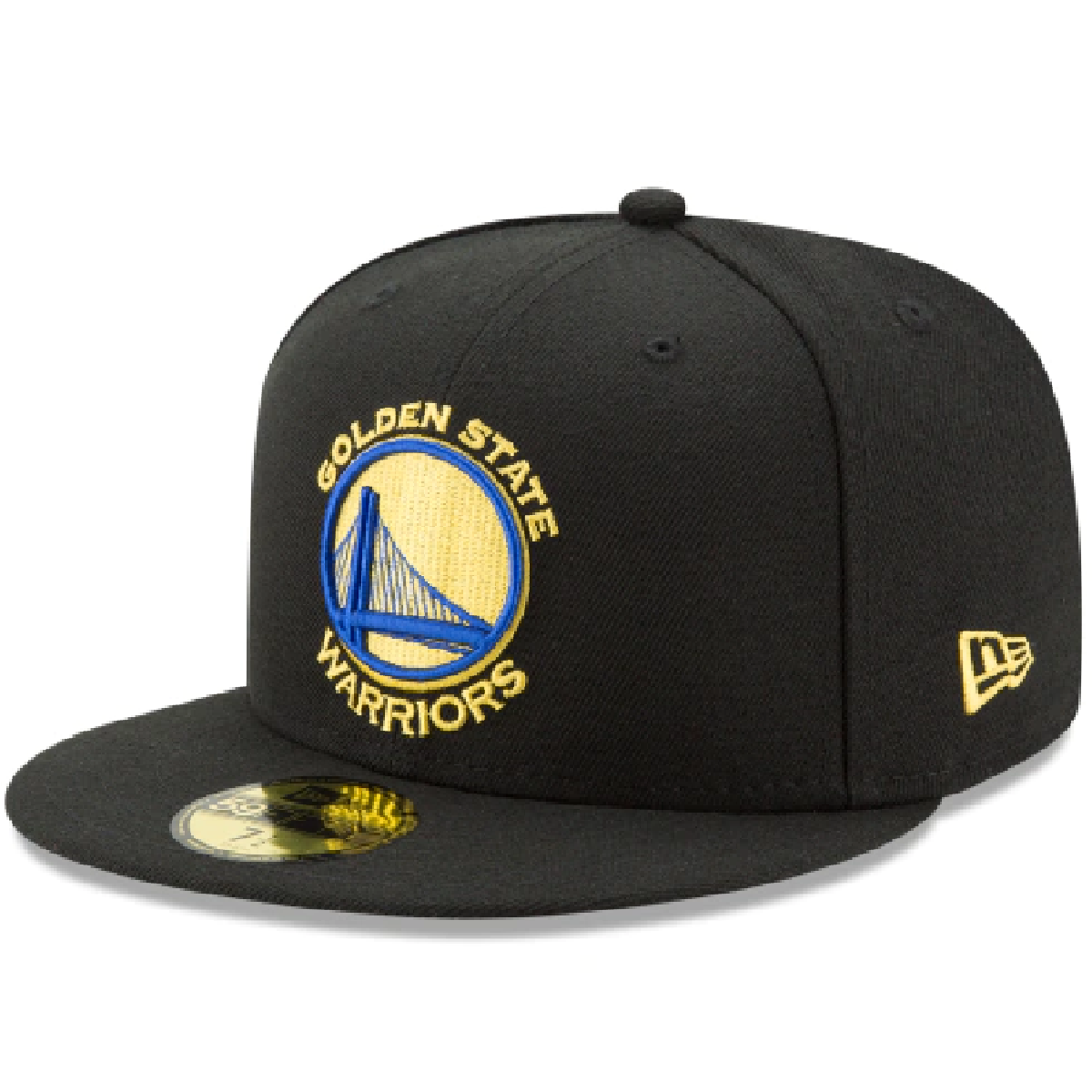 GOLDEN STATE WARRIORS NEW ERA OTC FITTED HAT-BLACK