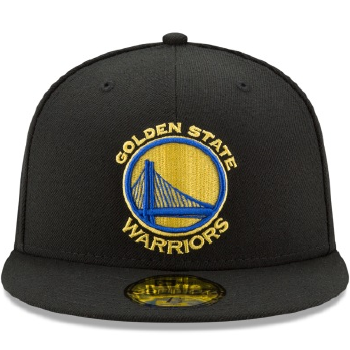 GOLDEN STATE WARRIORS NEW ERA OTC FITTED HAT-BLACK