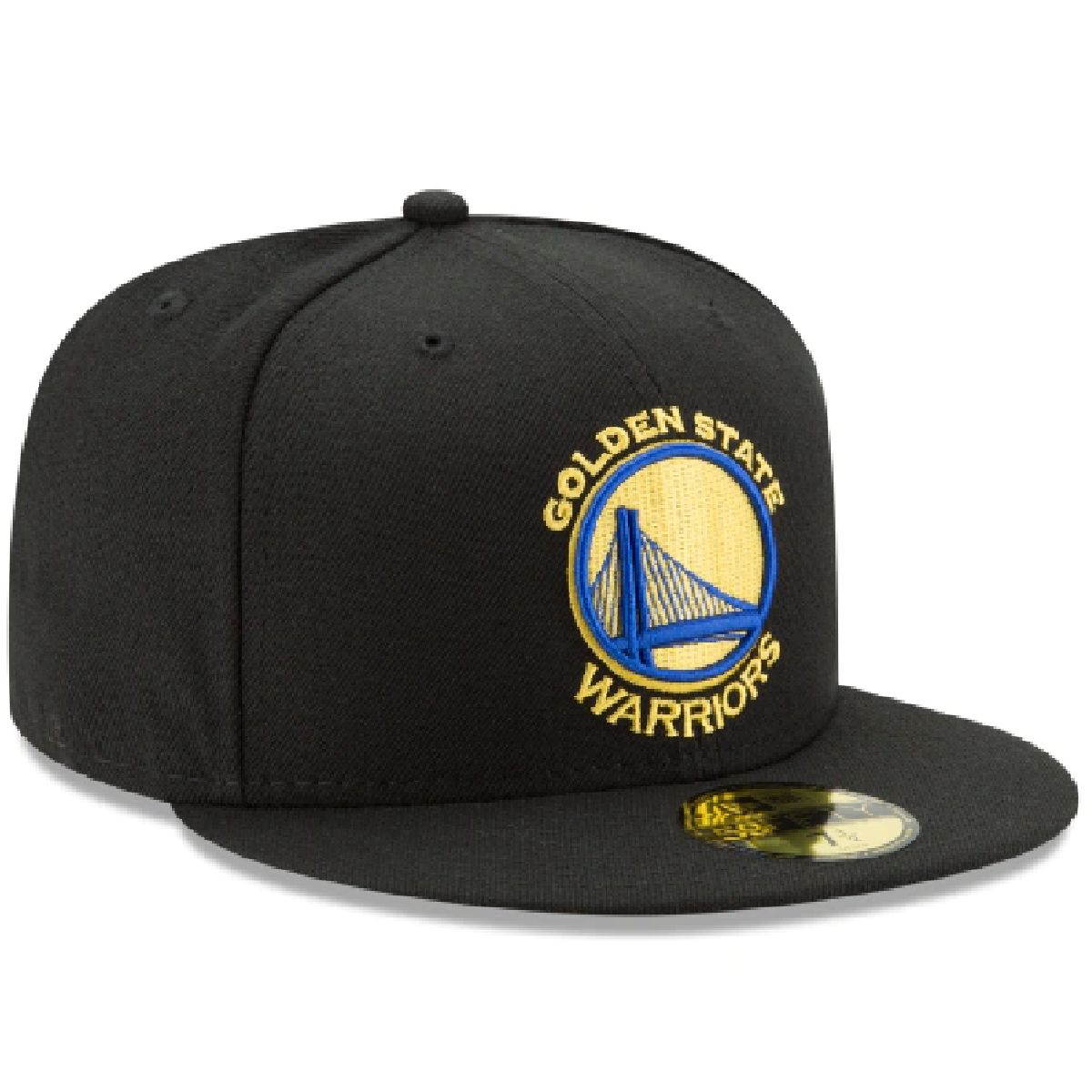 GOLDEN STATE WARRIORS NEW ERA OTC FITTED HAT-BLACK
