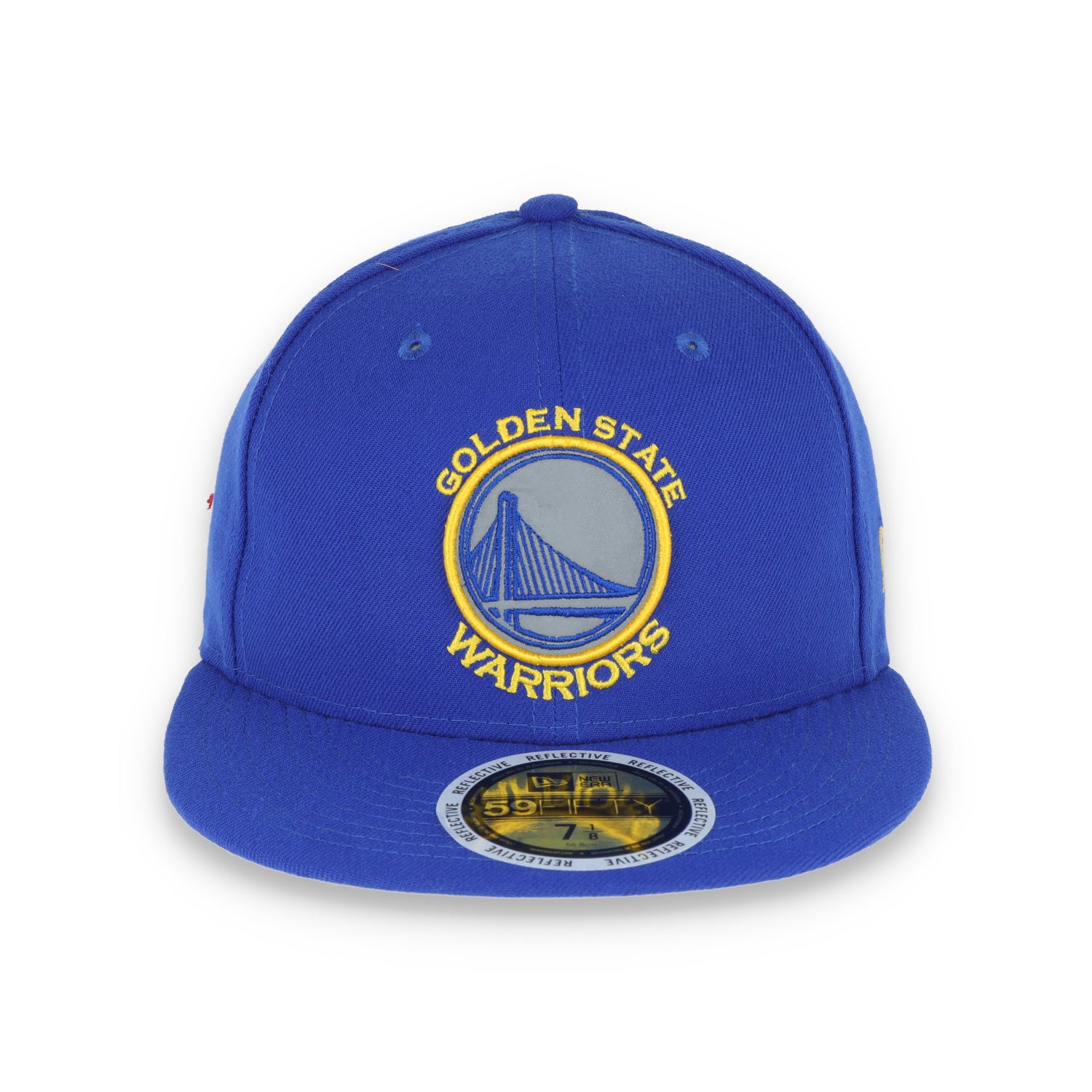 GOLDEN STATE WARRIORS REFLECTIVE BASIC 59FIFTY HAT-ROYAL BLUE