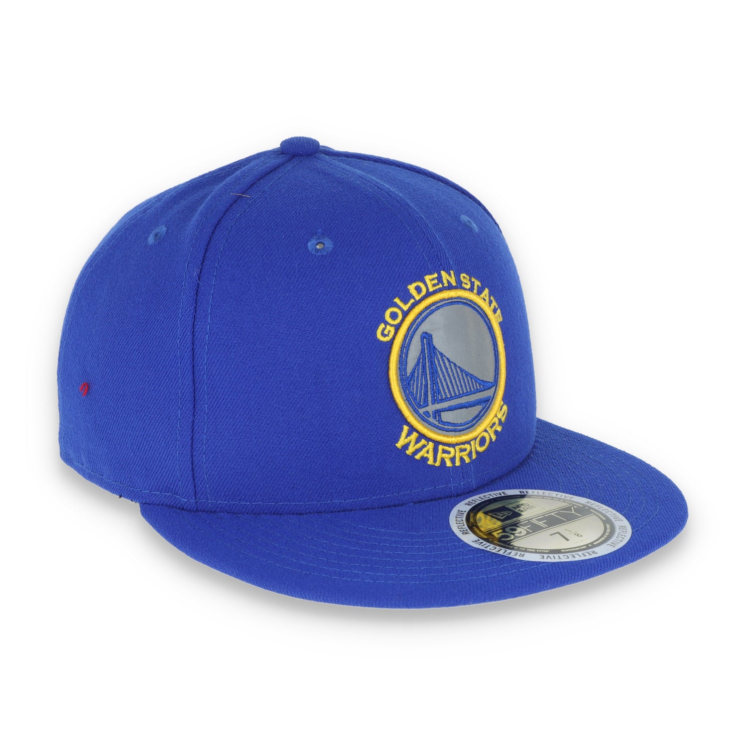 GOLDEN STATE WARRIORS REFLECTIVE BASIC 59FIFTY HAT-ROYAL BLUE