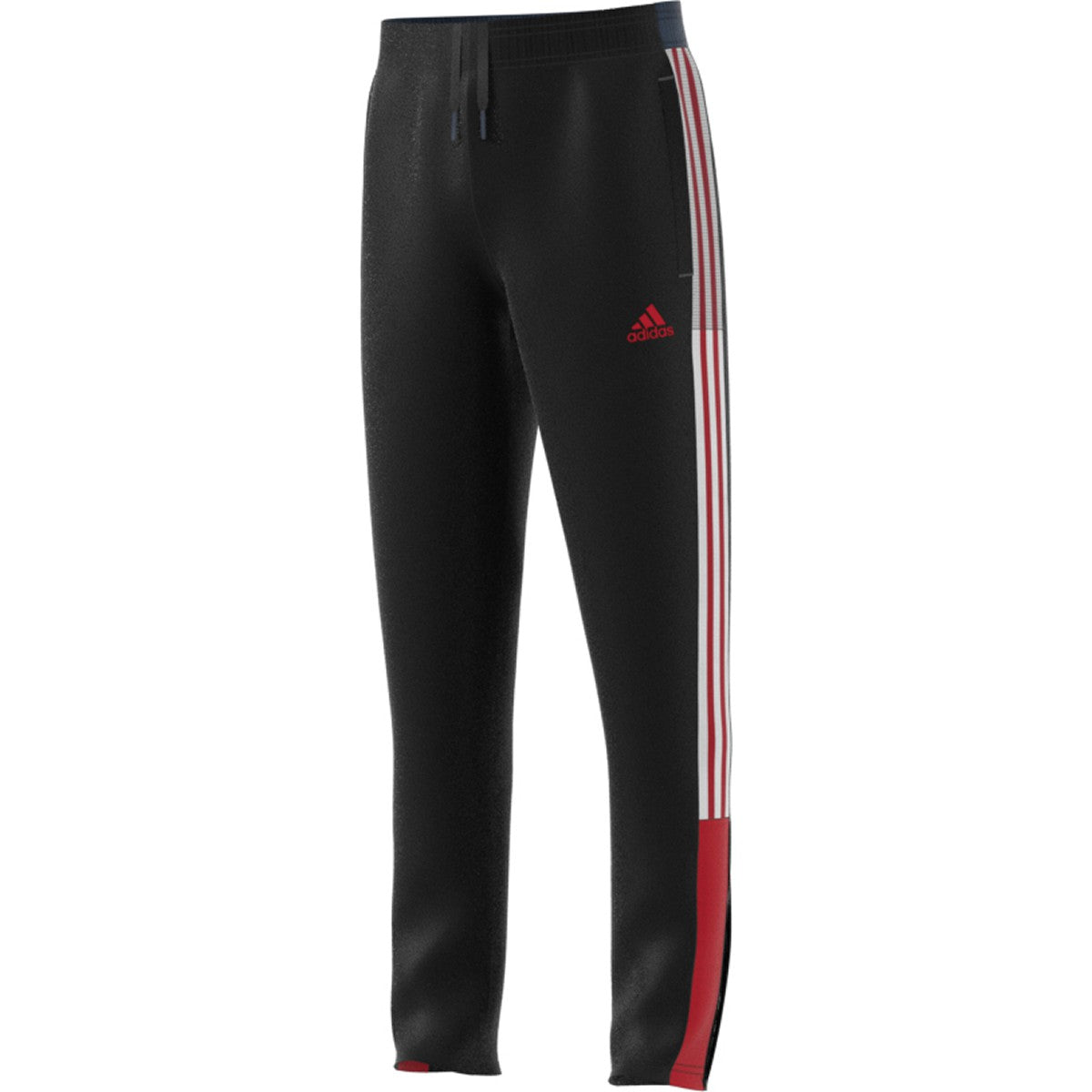 Adidas Youth Tiro 21 Track Pants- Black / Vivid Red
