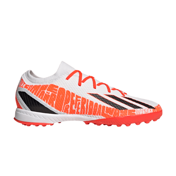 Adidas JR X Speedportal Messi.3 TF-White Solar Red