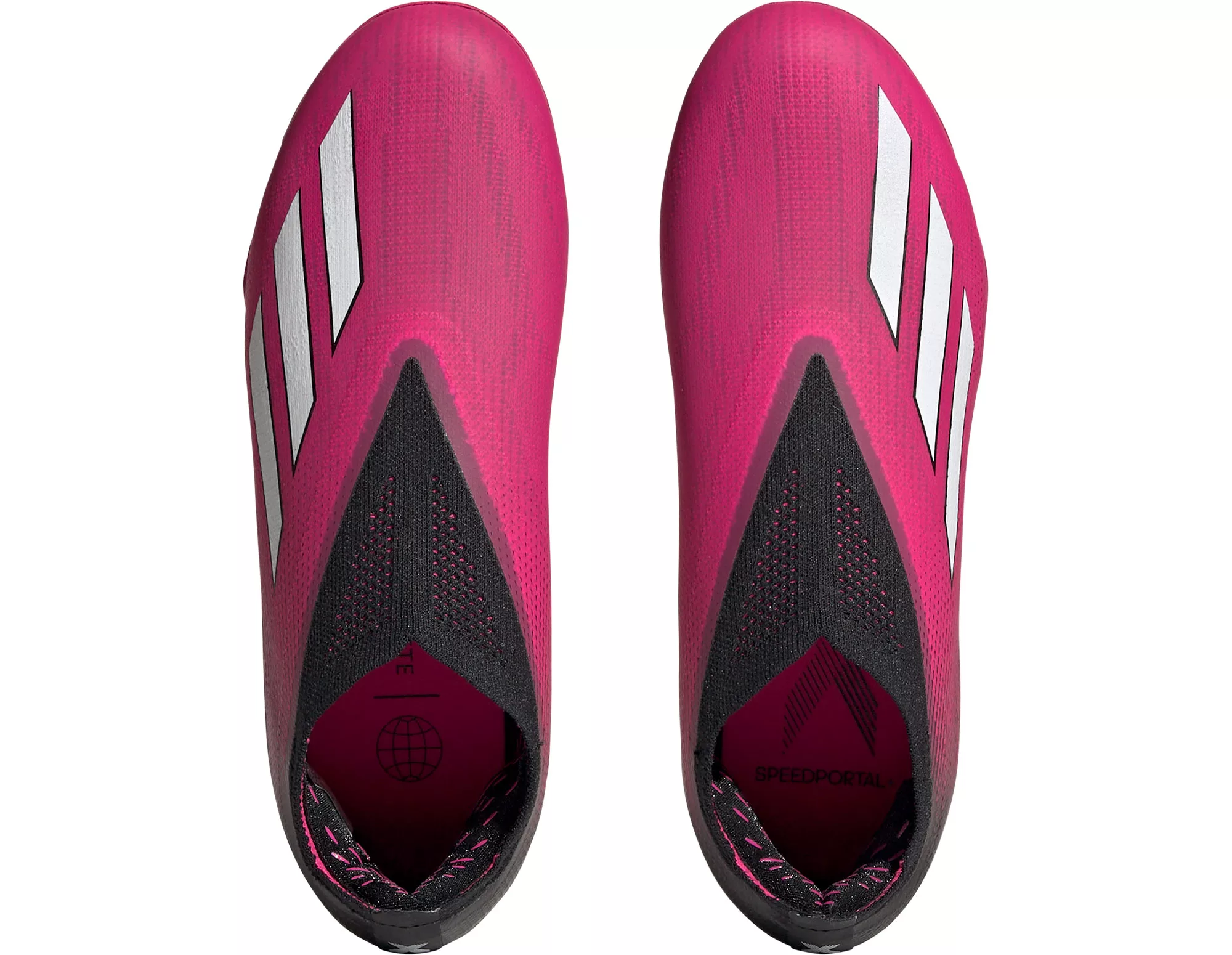 Adidas Kids' JR Speedportal+ FG-Pink/White/Black