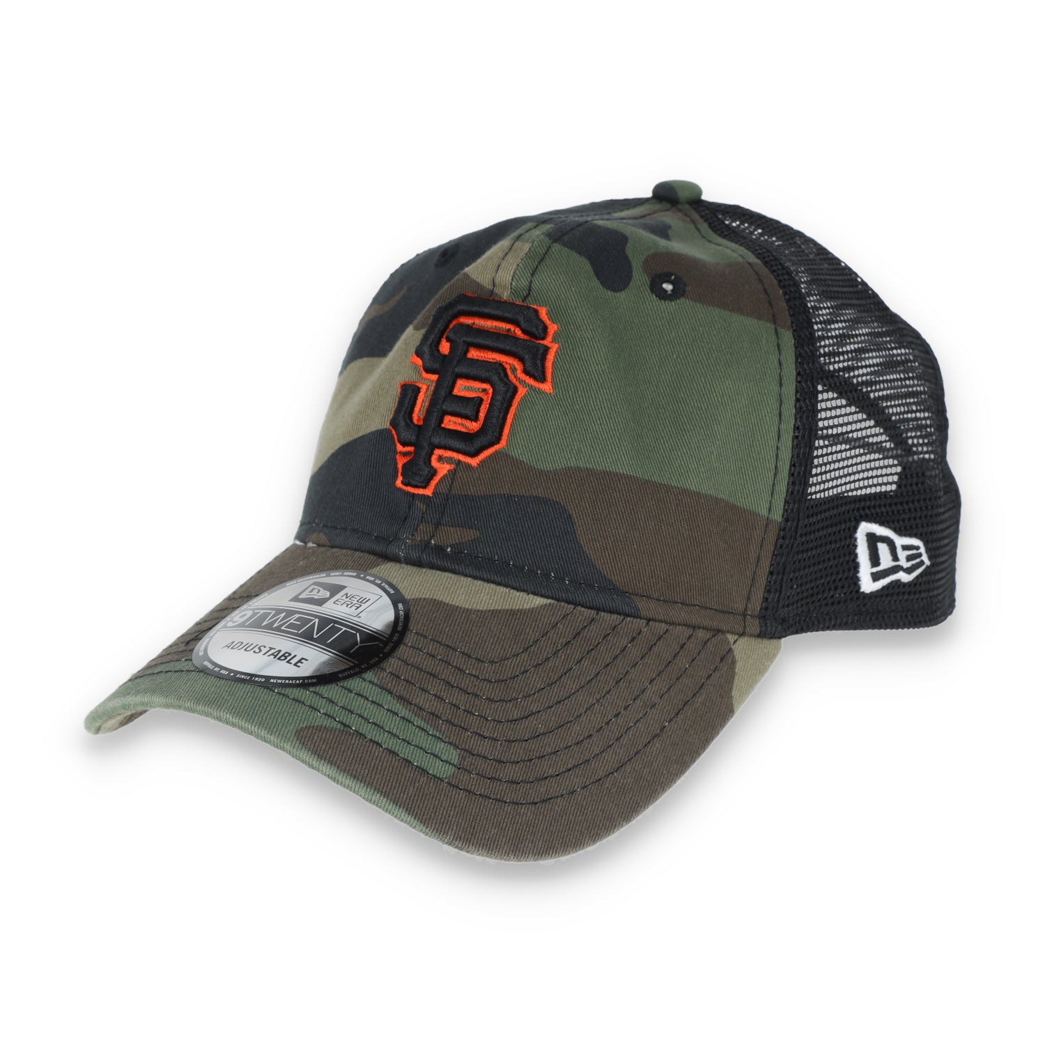 New Era San Francisco Giants Trucker 9TWENTY Adjustable Hat - Camo