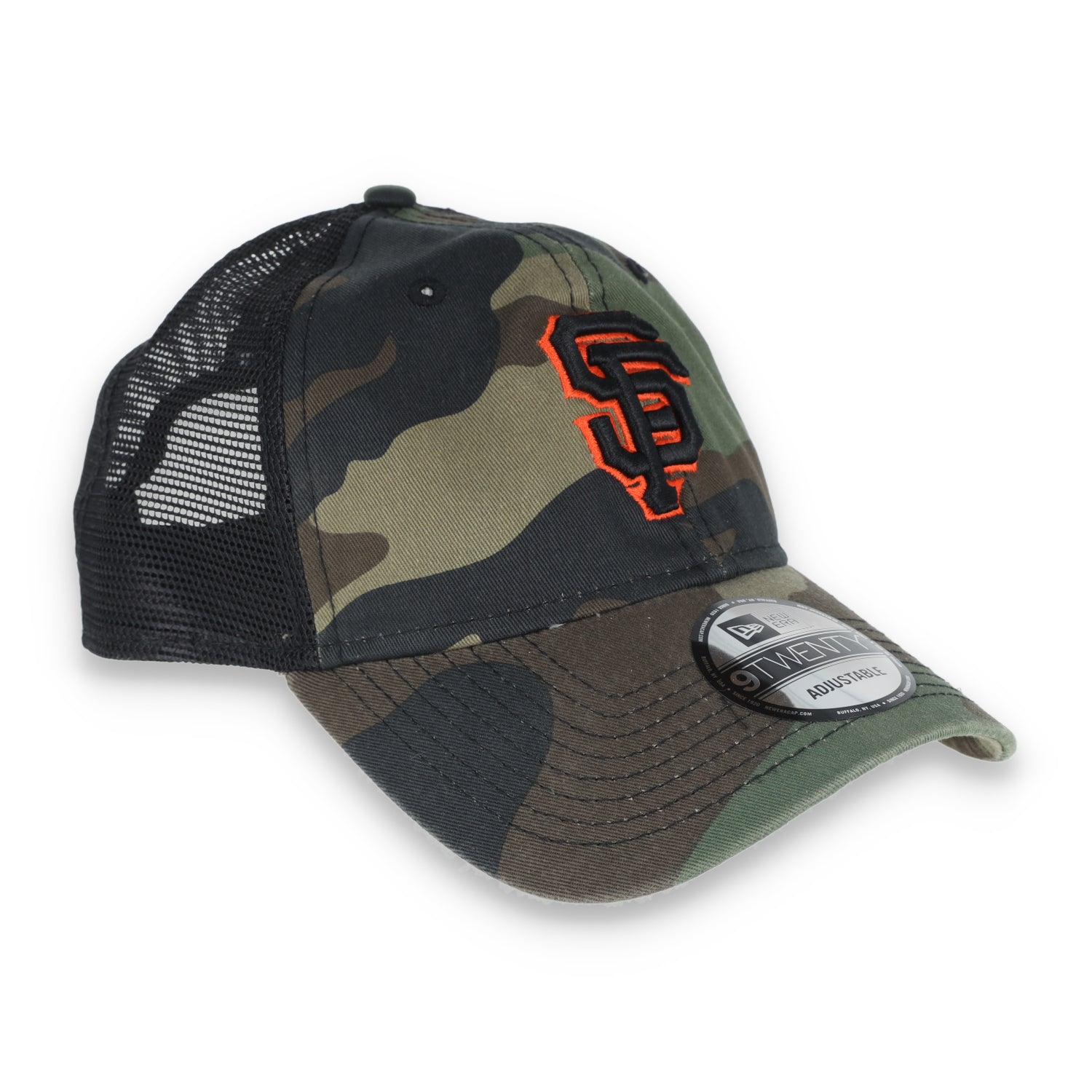 New Era San Francisco Giants Trucker 9TWENTY Adjustable Hat - Camo