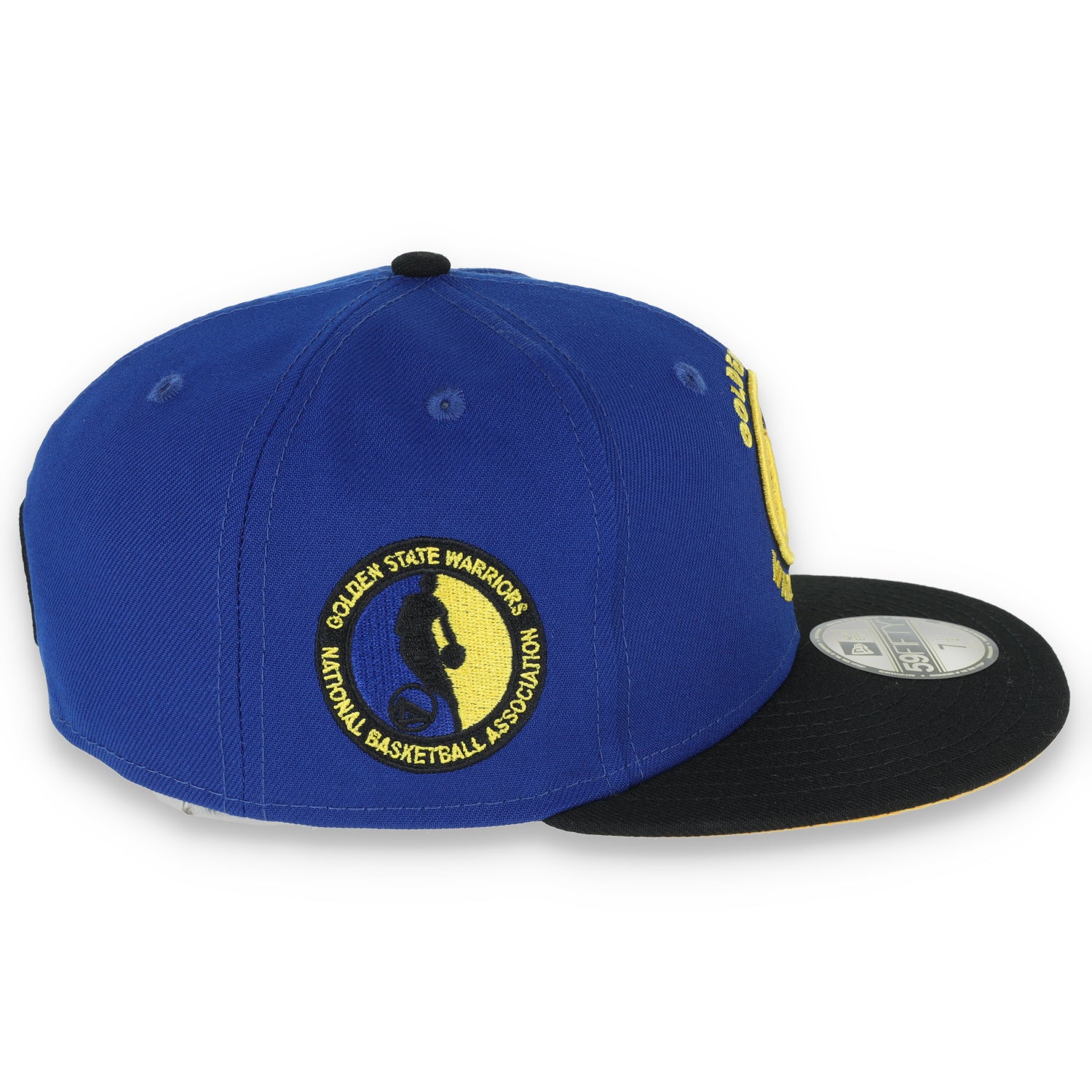 NEW ERA GOLDEN STATE WARRIORS 59FIFTY HAT-ROYAL/BLACK