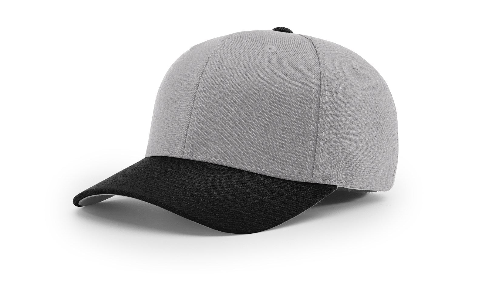Richardson Wool Blend R-Flex Fitted Hat-Grey/Black