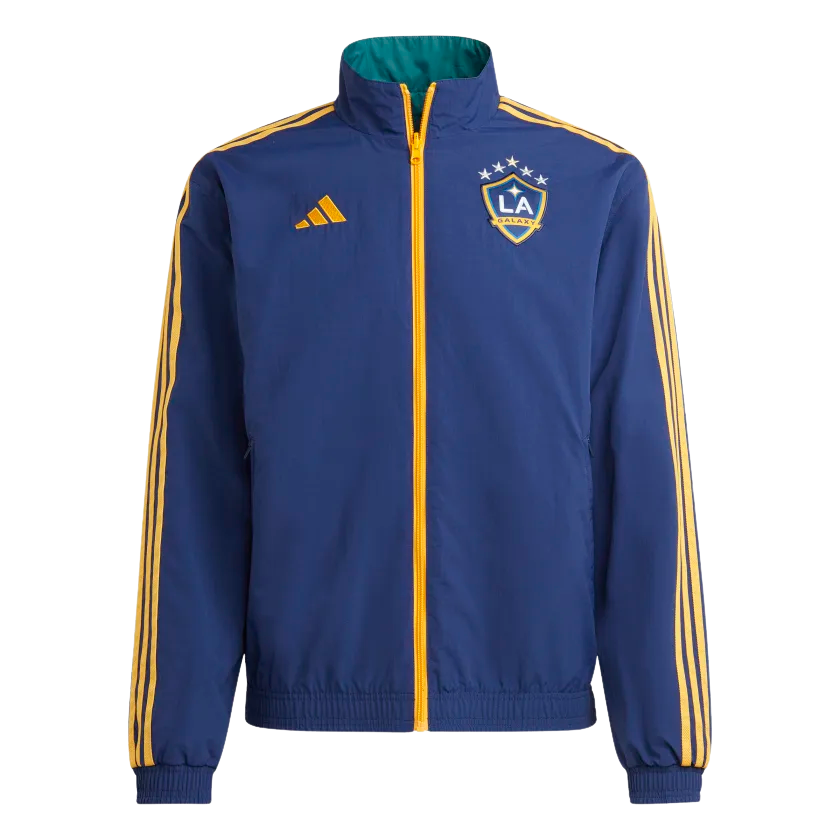ADIDAS LA GALAXY REVERSIBLE ANTHEM JACKET