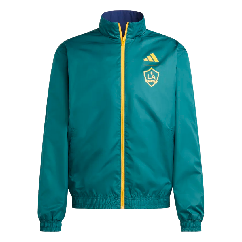 ADIDAS LA GALAXY REVERSIBLE ANTHEM JACKET