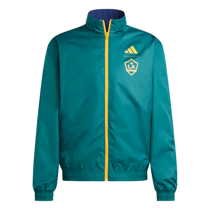 ADIDAS LA GALAXY REVERSIBLE  ANTHEM JACKET