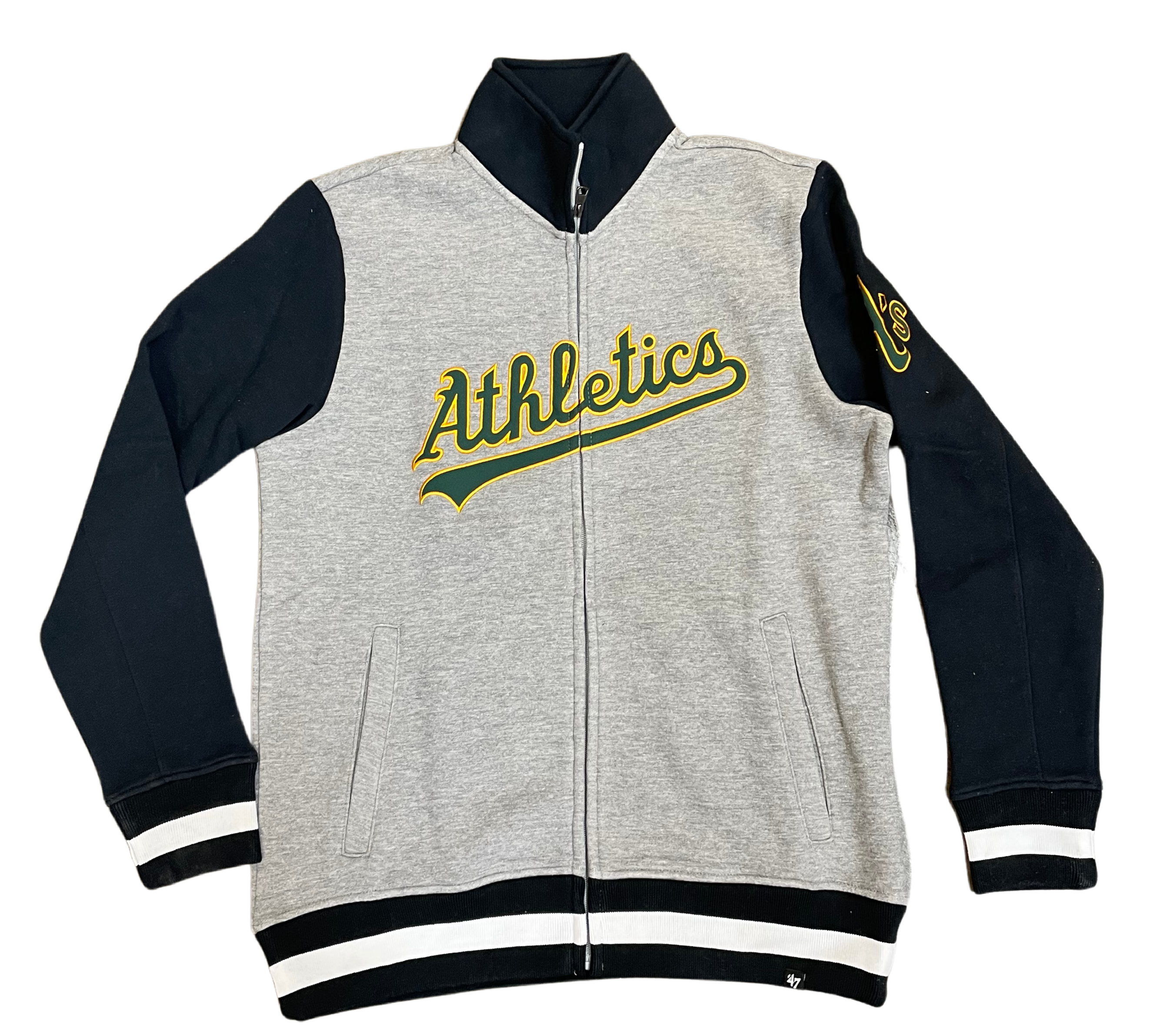 '47 BRAND OAKLAND ATHLETICS ICONIC TRACK JACKET