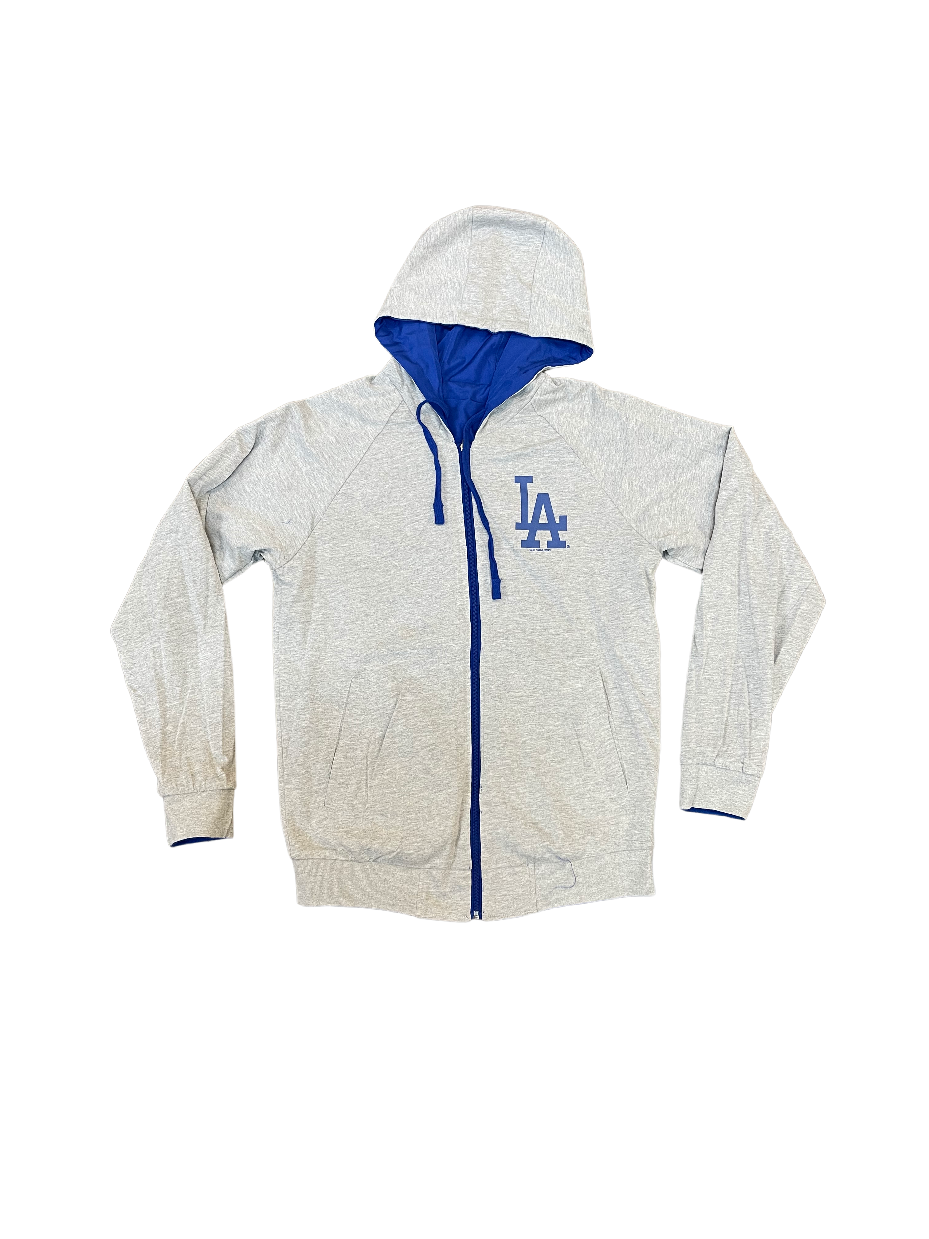 GIII Los Angeles Dodgers Wild Pitch Full Zip Reversible Jacket
