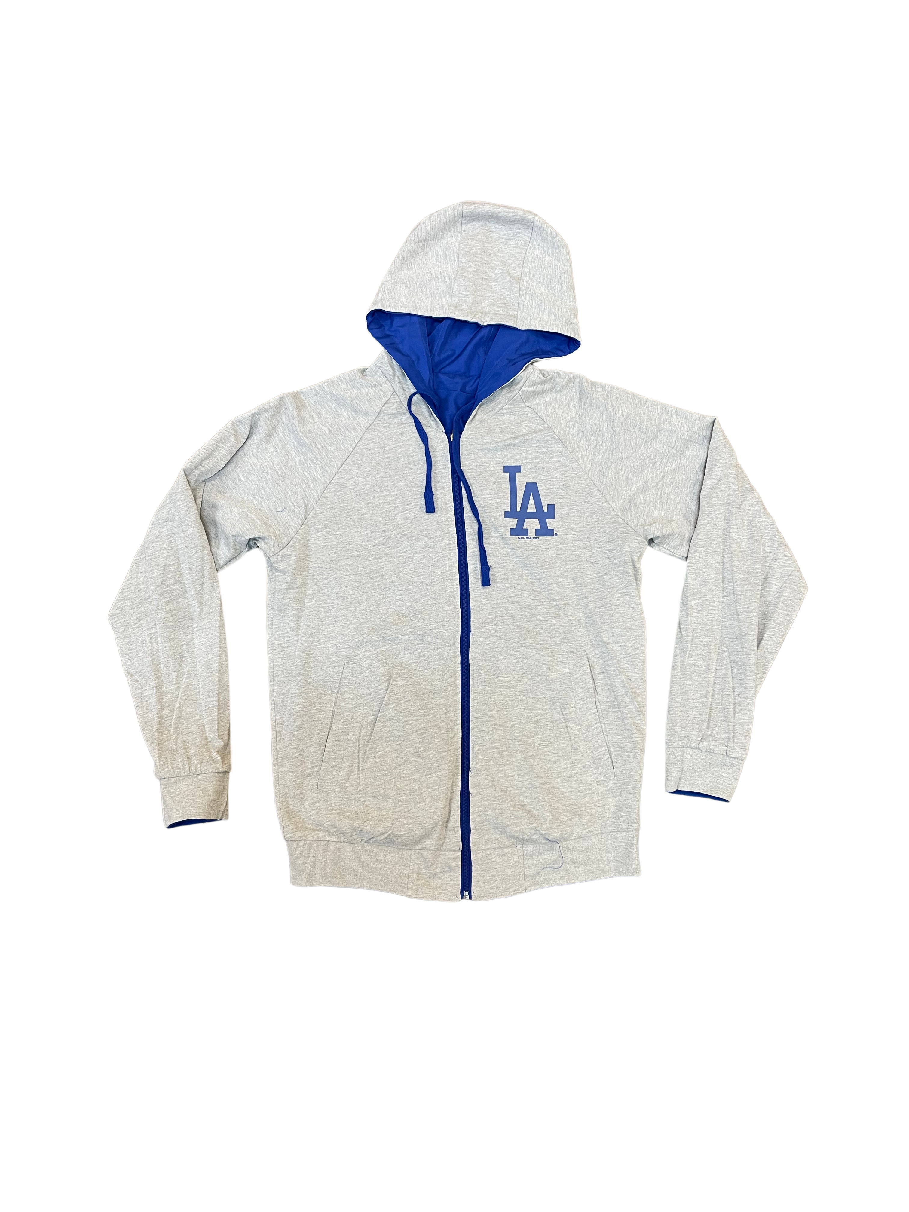 GIII Los Angeles Dodgers  Wild Pitch Full Zip Reversible Jacket