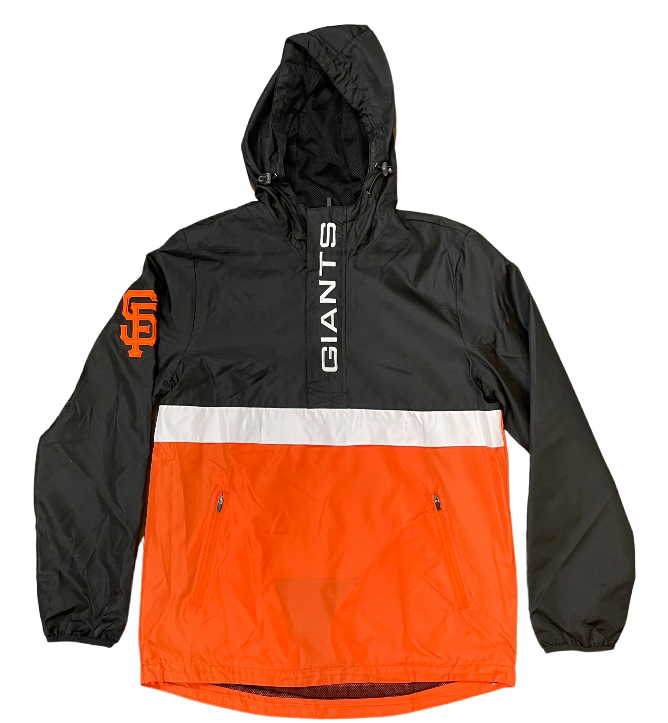 GIII SAN FRANCISCO GIANTS BATTERS BOX WINDBREAKER