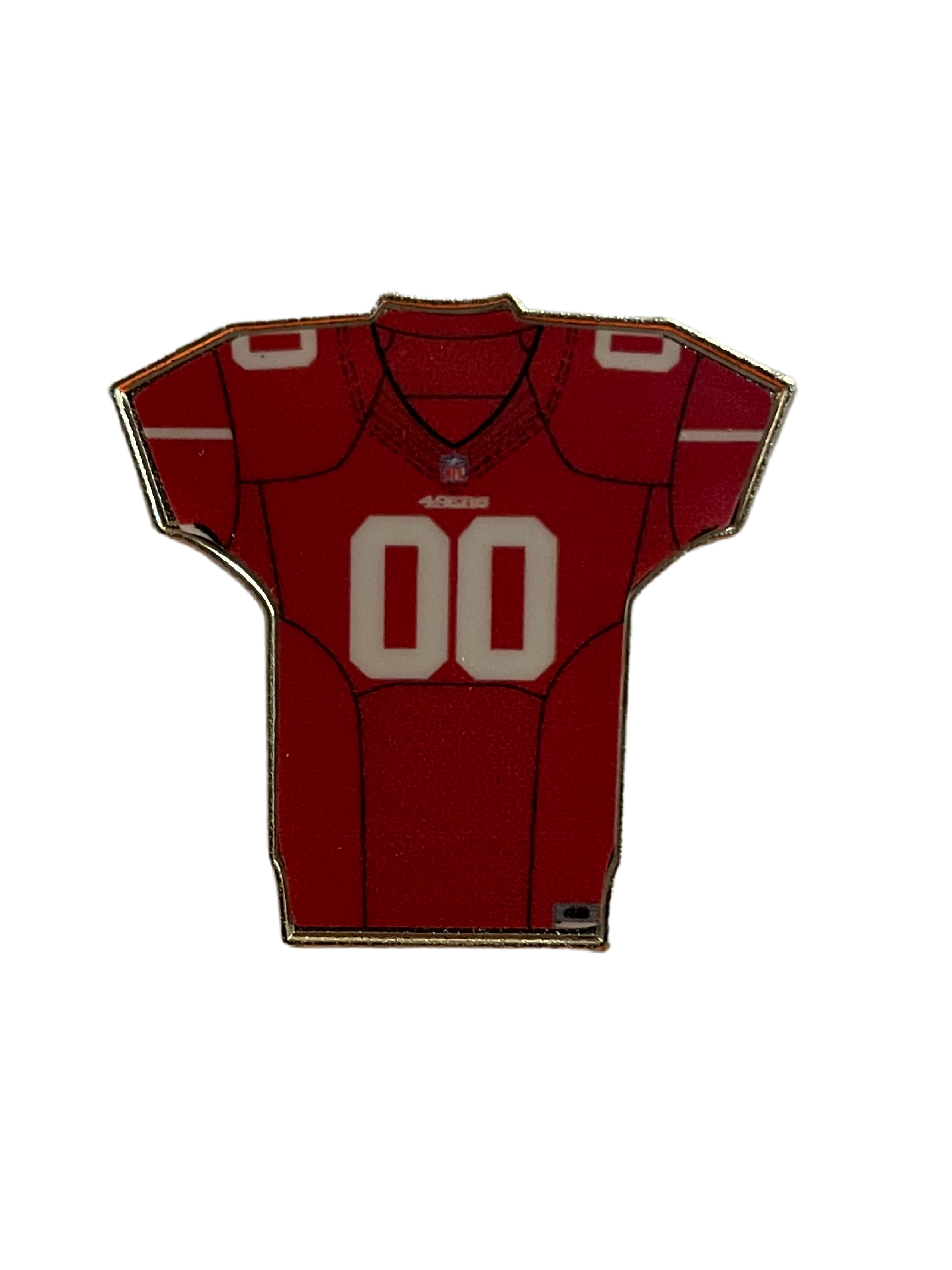 SAN FRANCISCO 49ERS JERSEY PIN-HOME