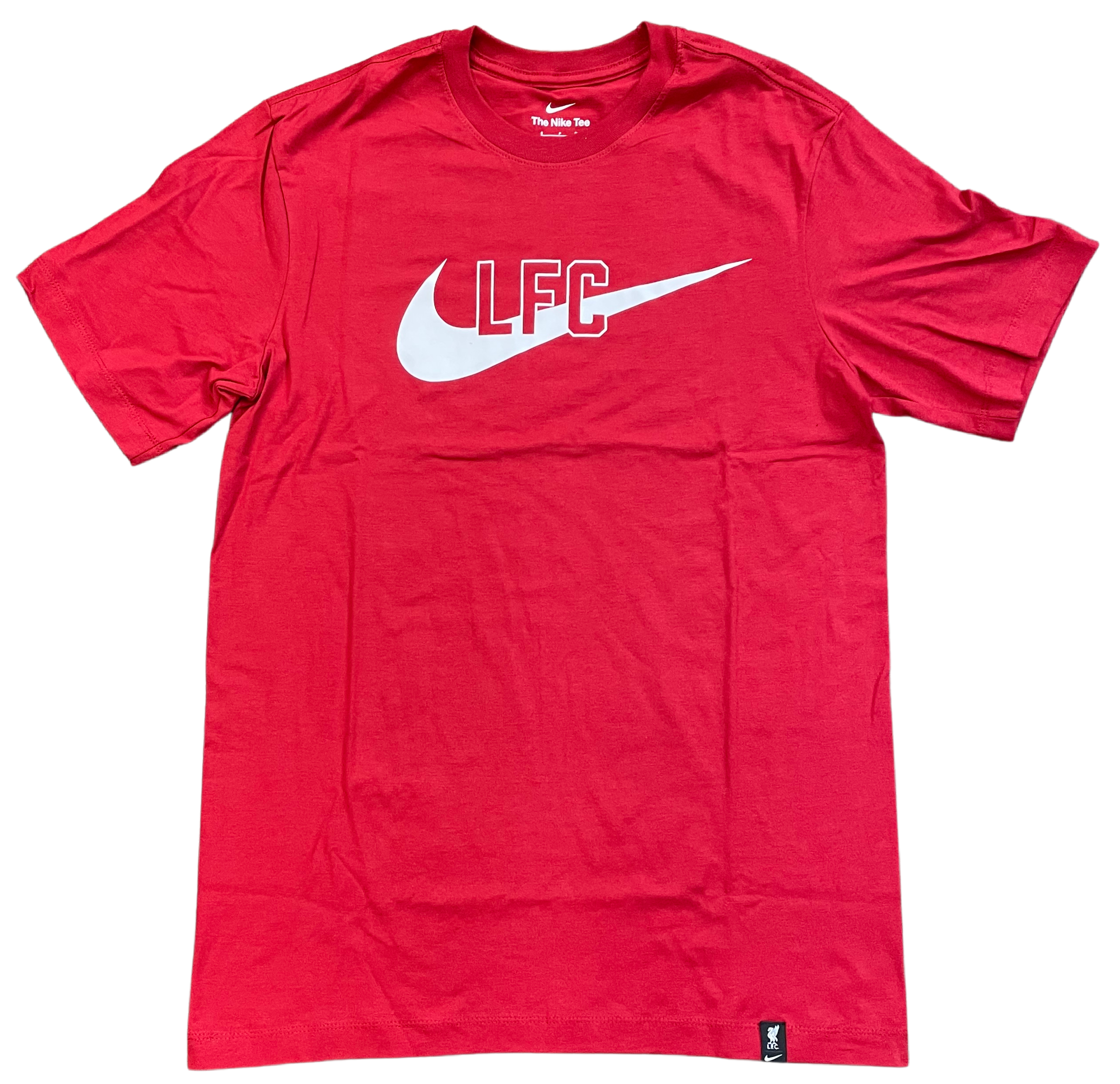 Nike Liverpool FC Swoosh Men's Soccer T-Shirt-Red