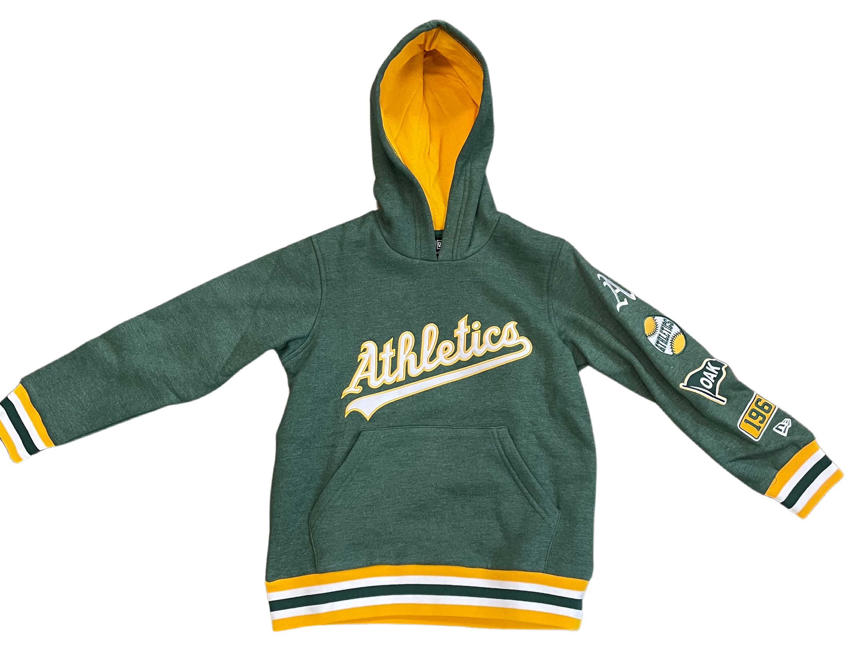 New Era Youth Oakland Athletics Fleece Performance Pullover Hoodie