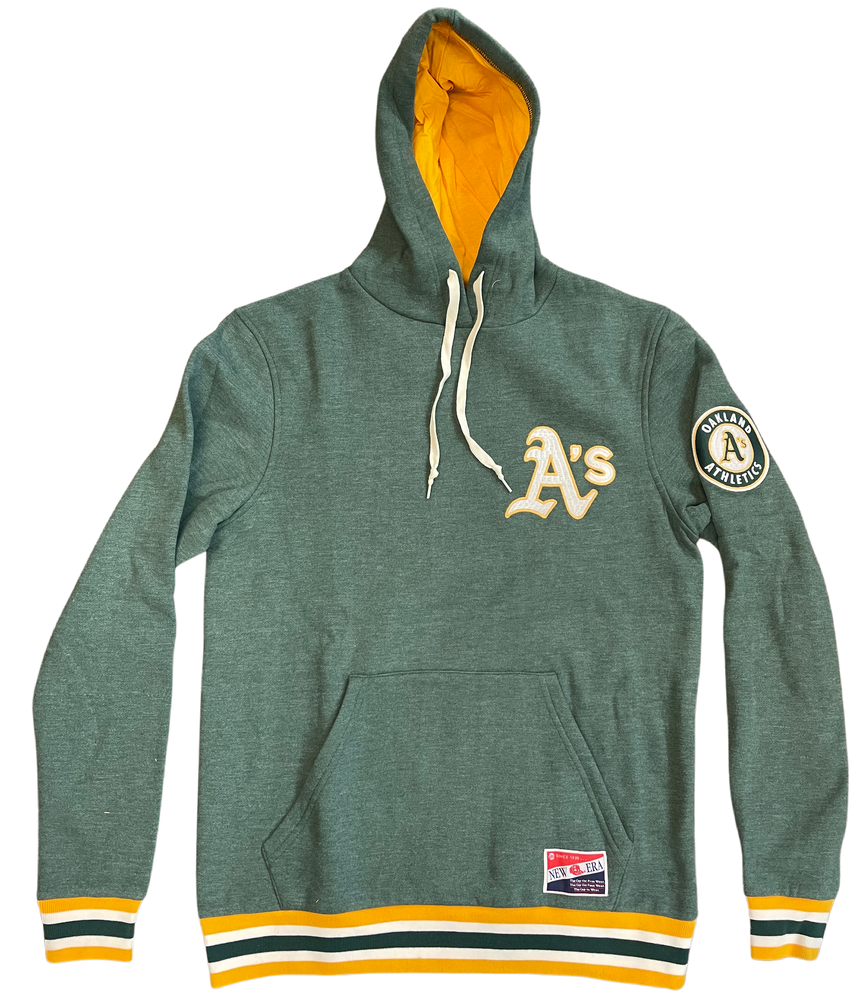 New Era Men's Oakland Athletics Est 1968 Throwback Hoodie