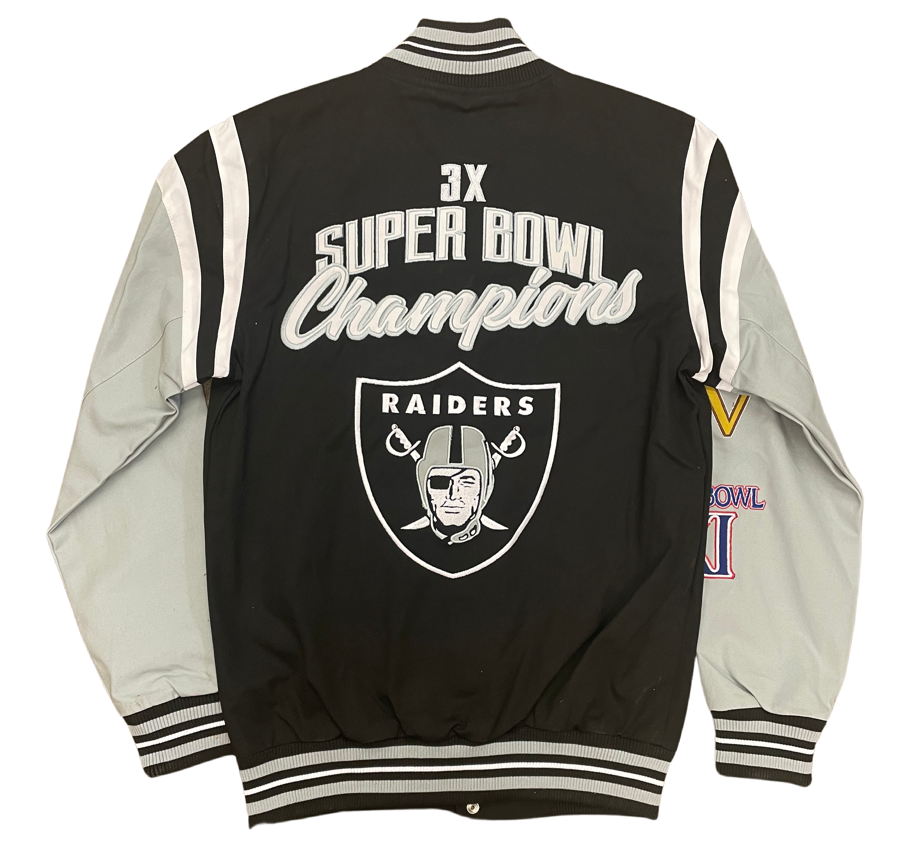 GIII Sports Las Vegas Raiders Game Score Commemorative Jacket