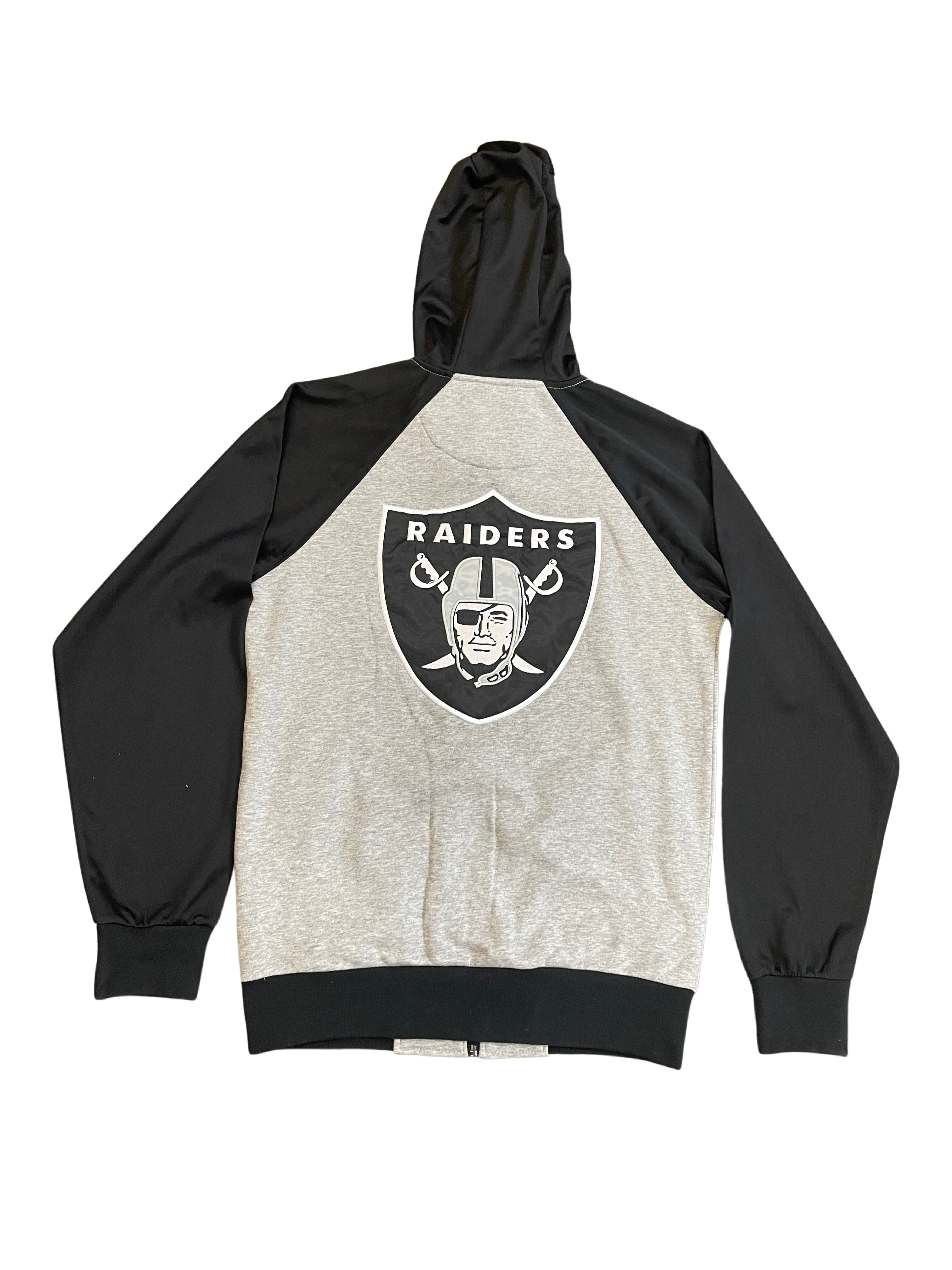 G-III Las Vegas Raiders Lightweight Jacket-Grey/Black