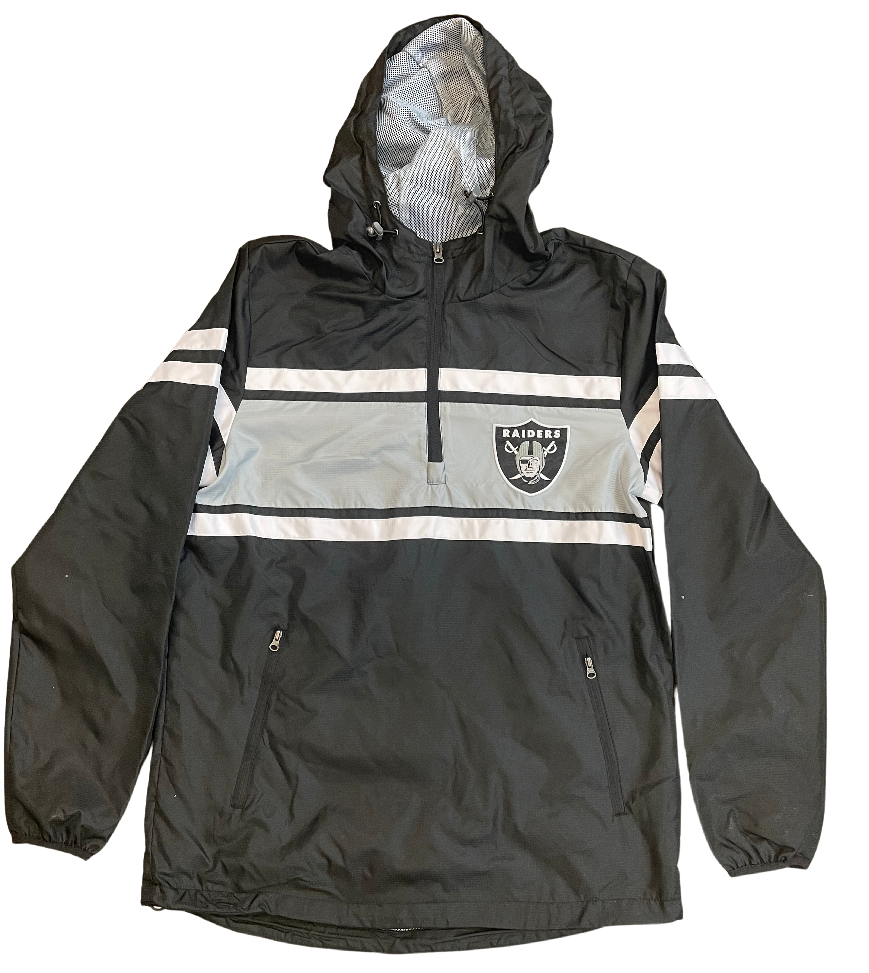 G-III Las Vegas Raiders Windbreak Jacket-Black