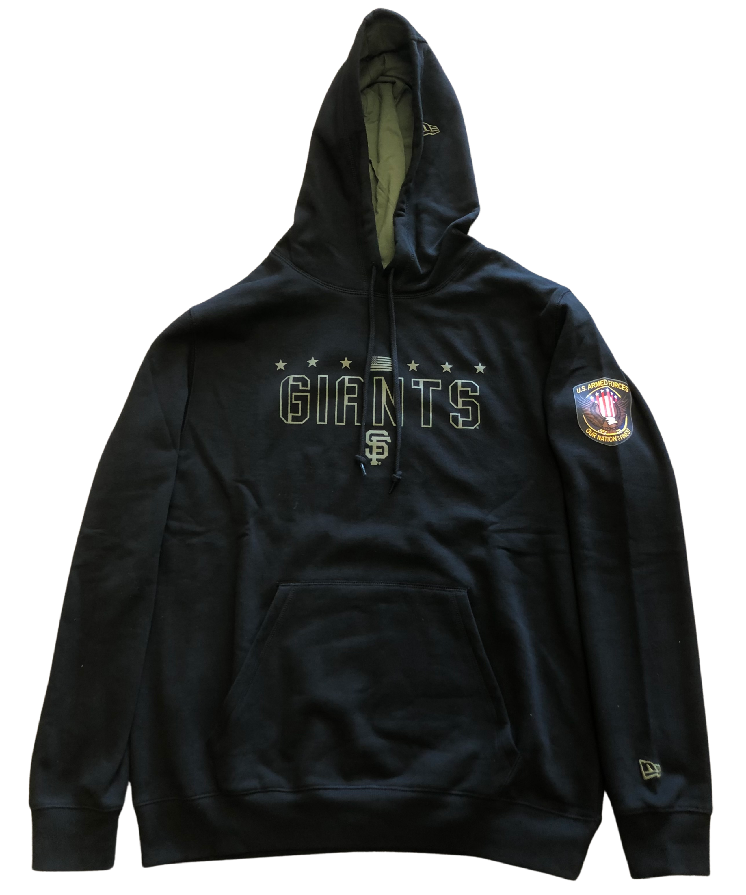 NEW ERA SAN FRANCISCO GIANTS ARMED FORCES HOODIE