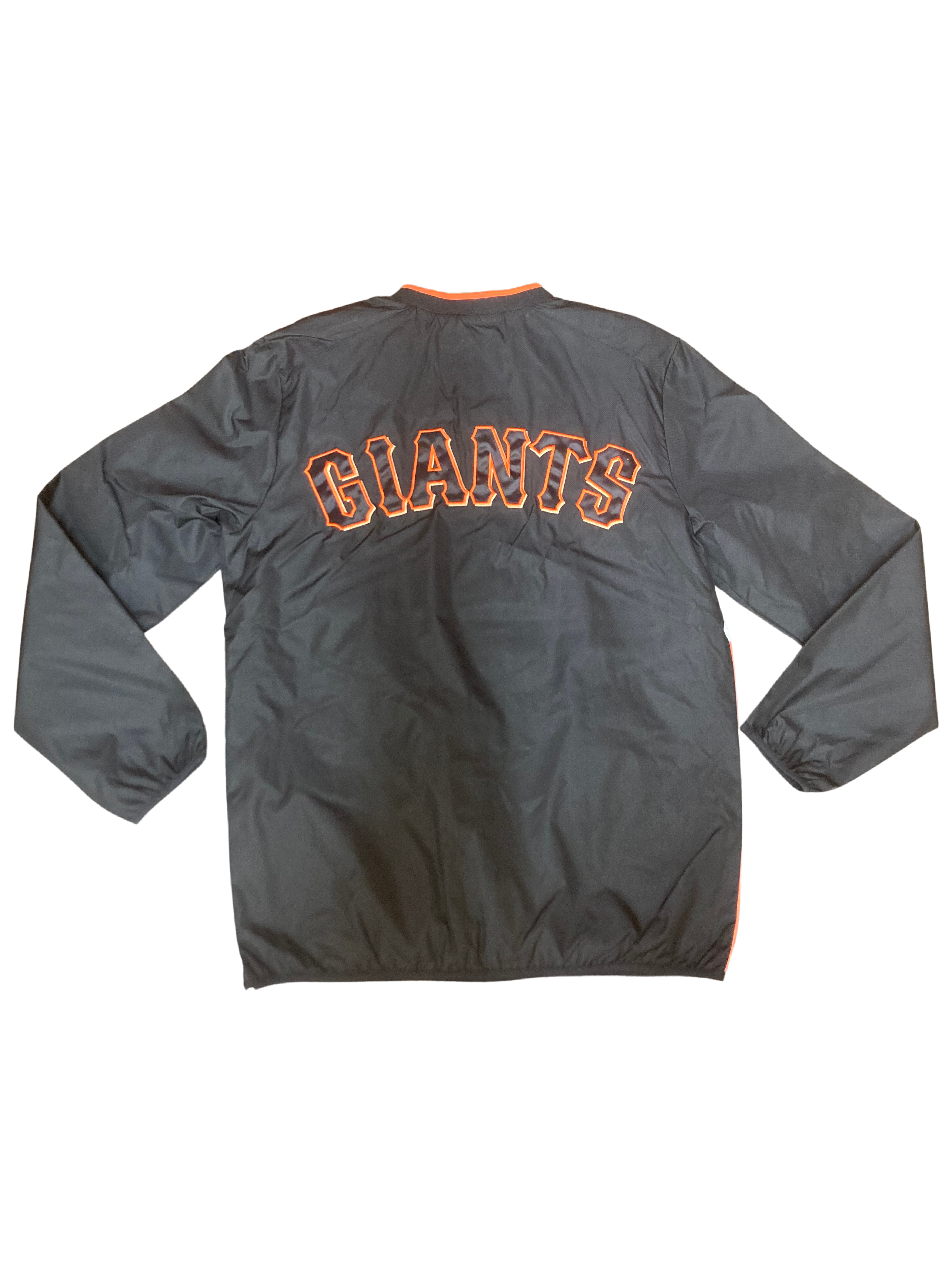 San Francisco Giants G-III Home Team V-Neck Pullover - Orange/Black/White