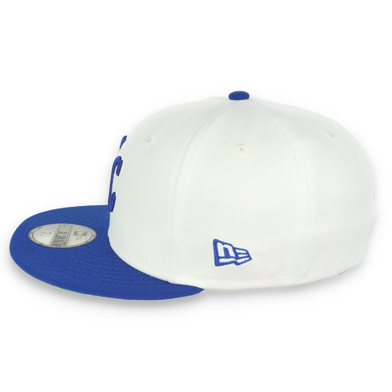 New Era Kansas City Royals 1985 World Series Patch 59FIFTY Fitted Ivory Hat